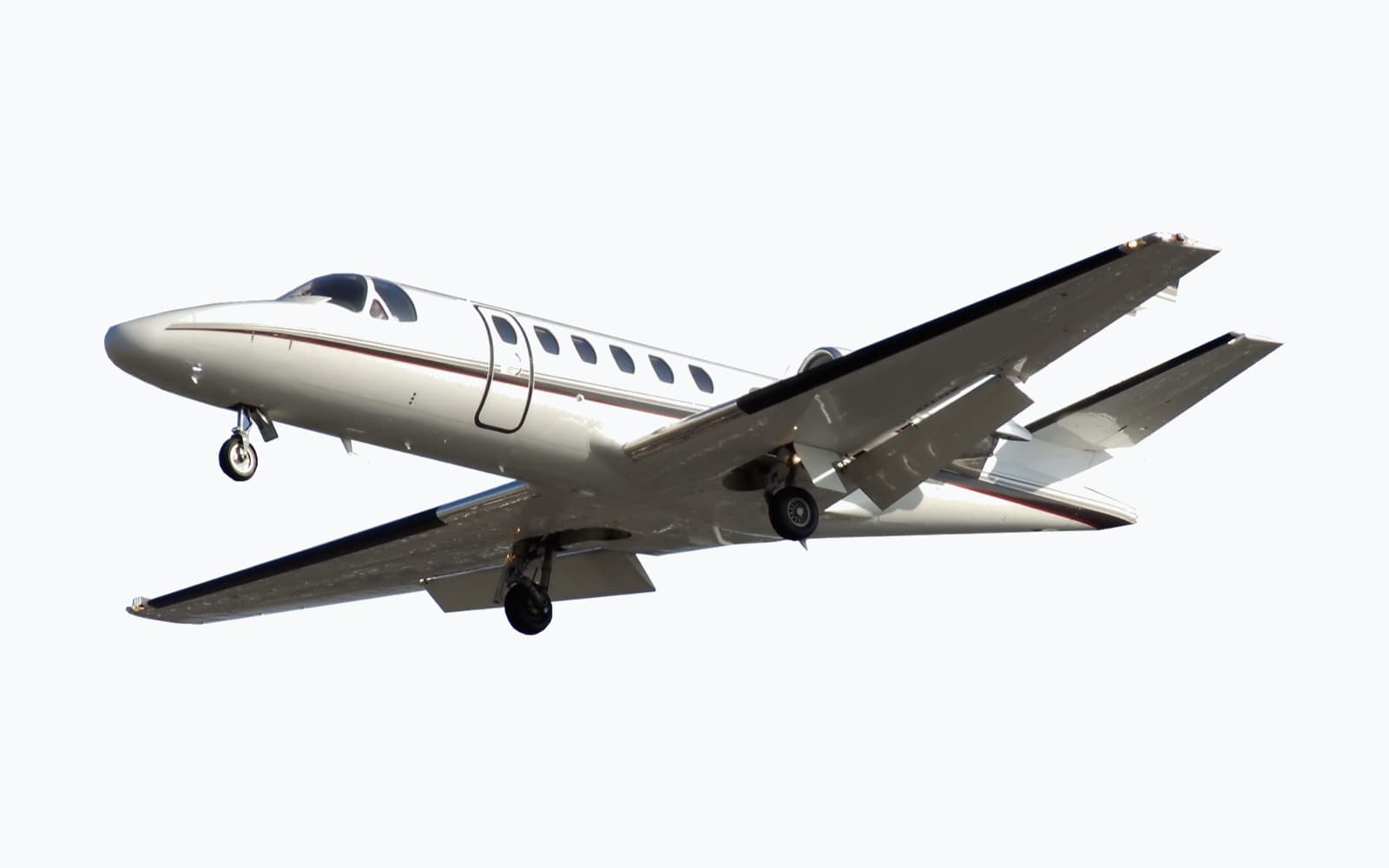 2008 Cessna Citation CJ3 on a cool white plate